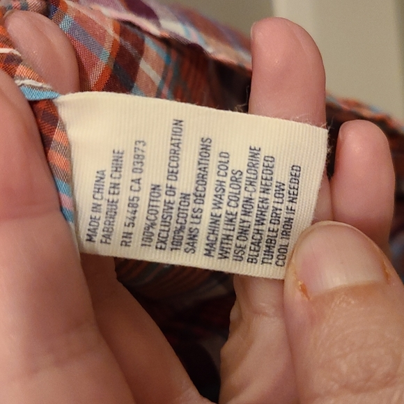 American Eagle Outfitters Button Up Shirt / Size 4 / Plaid - Picture 3 of 8